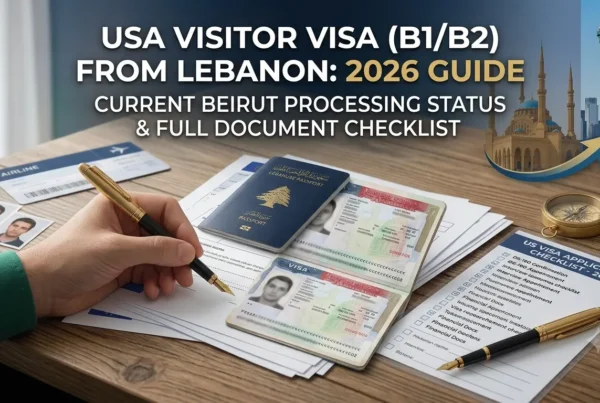 USA Visitor Visa (B1/B2) from Lebanon: 2026 Guide