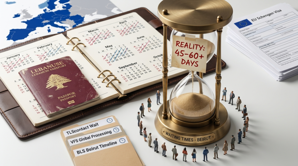 Schengen Visa Processing Time From Lebanon: Real Timelines