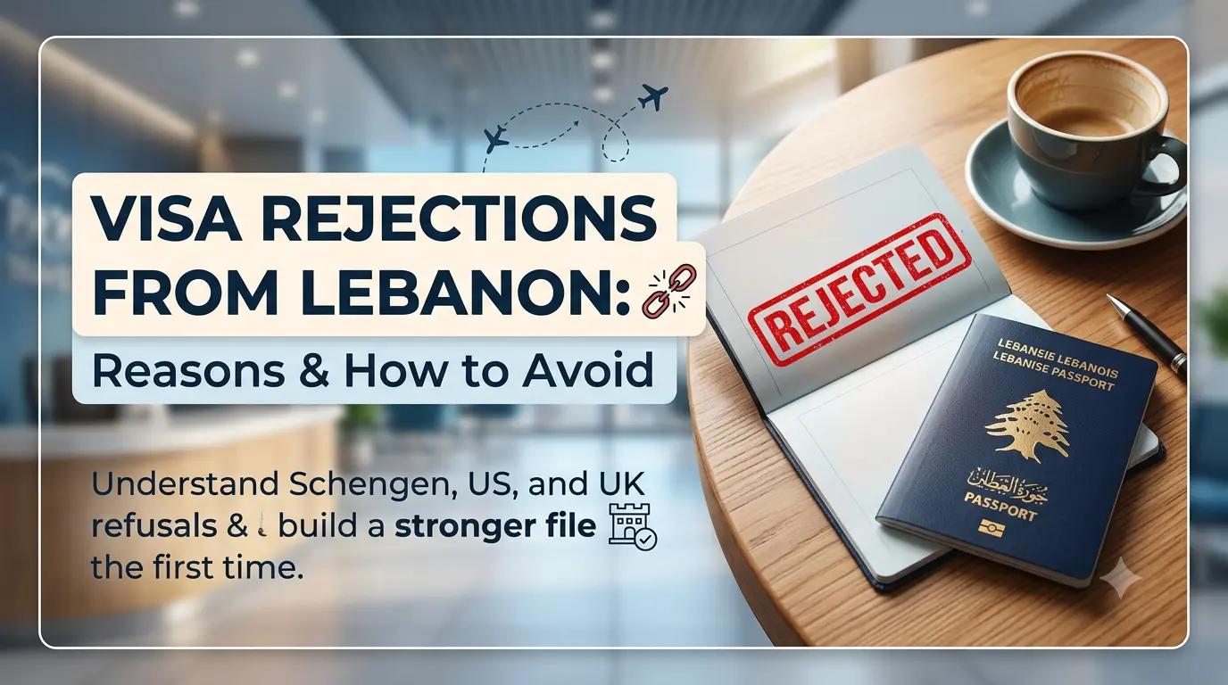 Visa Rejections from Lebanon: Reasons & How to Avoid