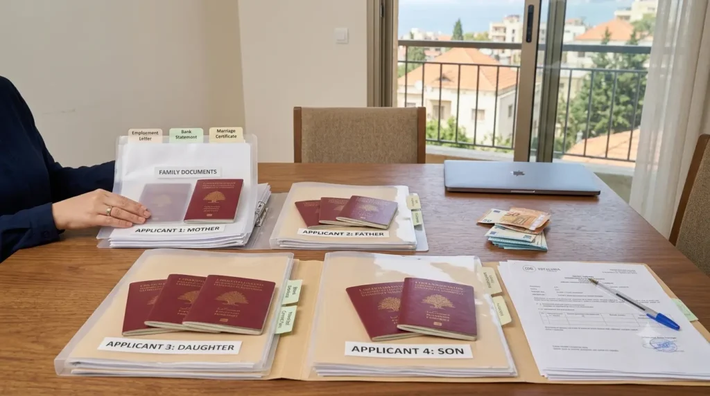 Family Schengen Visa Documents From Lebanon: Full List