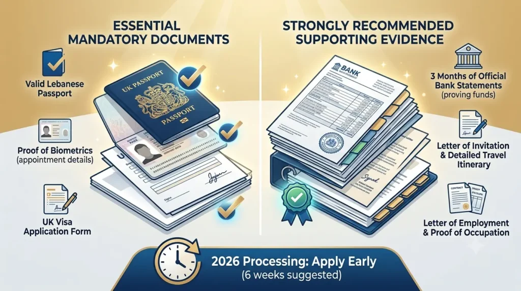 UK Visa from Lebanon: Requirements & Processing Time