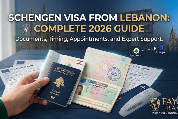 Schengen Visa from Lebanon: Complete 2026 Guide