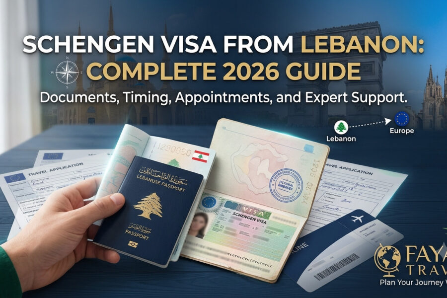 Schengen Visa from Lebanon: Complete 2026 Guide