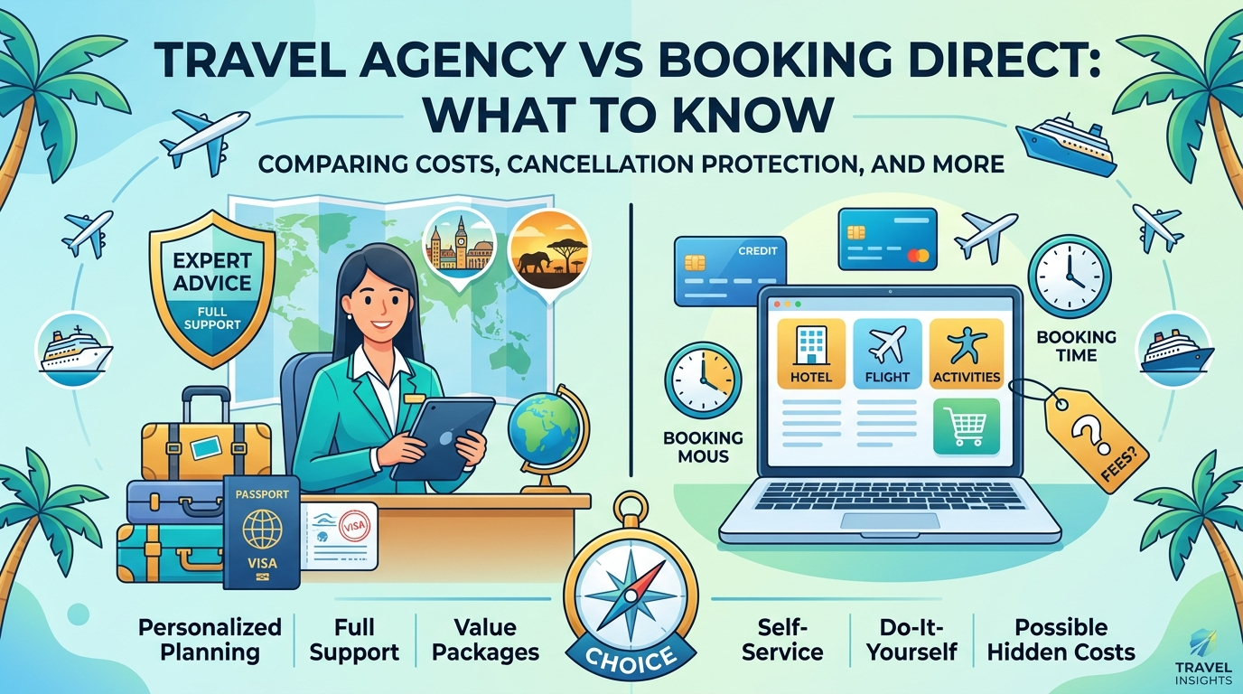 Travel Agency vs Booking Direct: What to Know