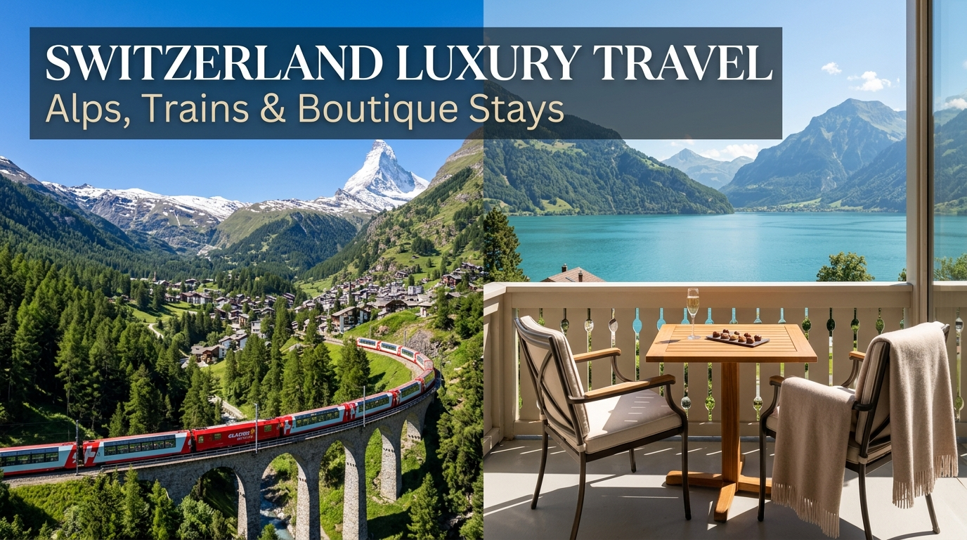 Switzerland Luxury Travel: Alps, Trains & Boutique Stays