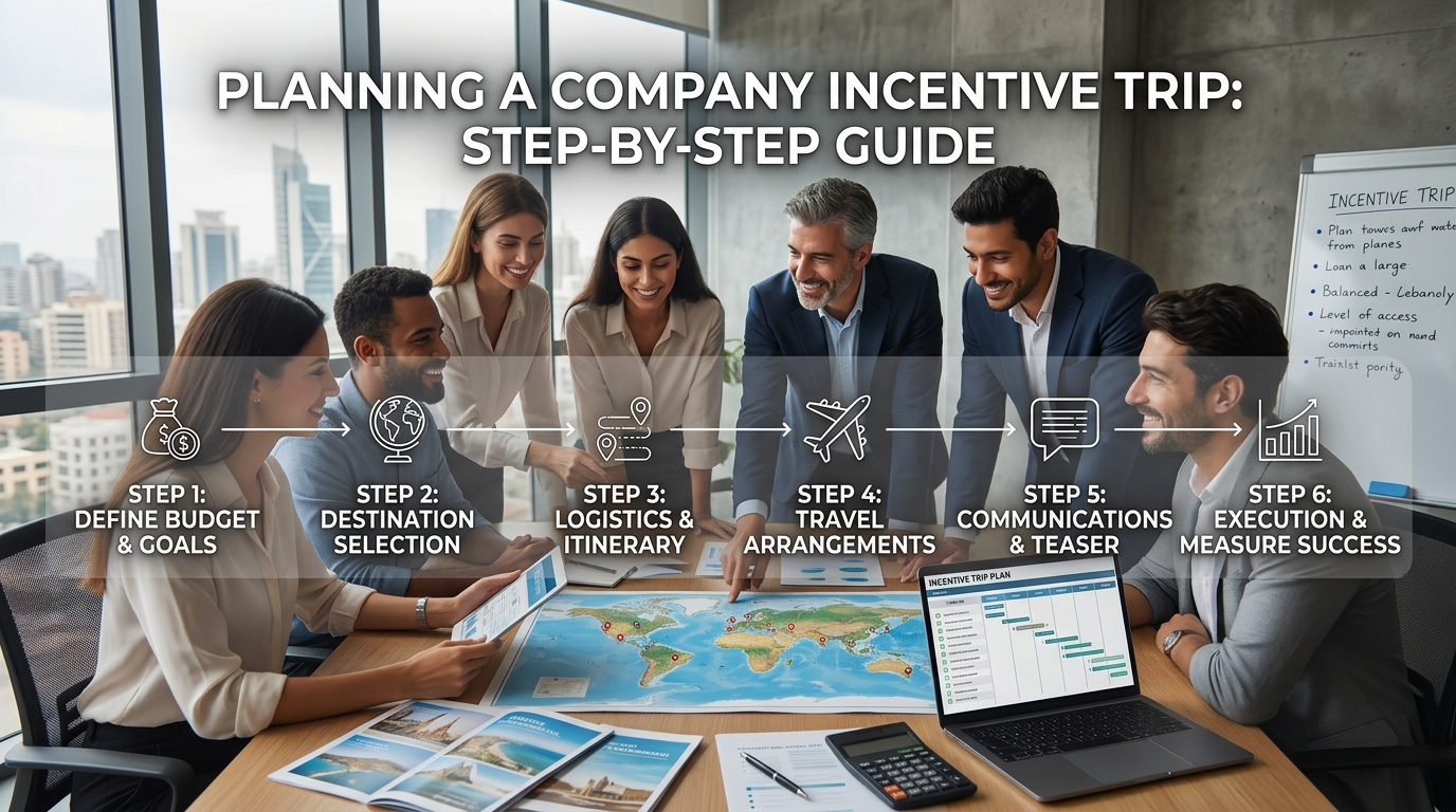 Planning a Company Incentive Trip: Step-by-Step Guide