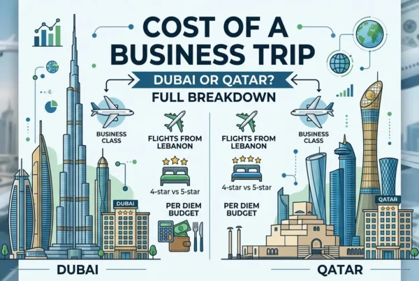 Cost of a Business Trip to Dubai or Qatar: Full Breakdown