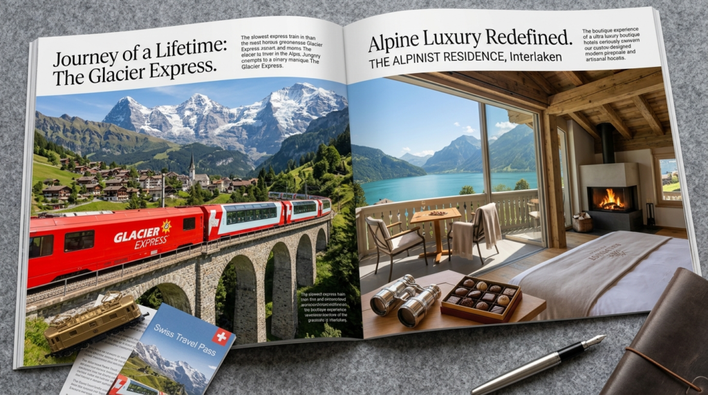 Switzerland Luxury Travel: Alps, Trains & Boutique Stays