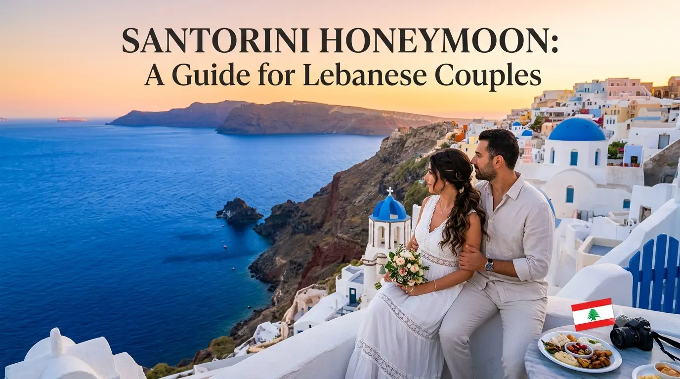 Santorini Honeymoon: A Guide for Lebanese Couples