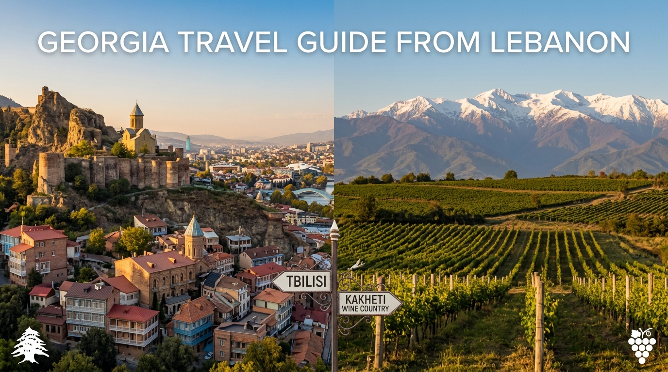 Georgia Travel Guide: Tbilisi & Wine Country From Lebanon