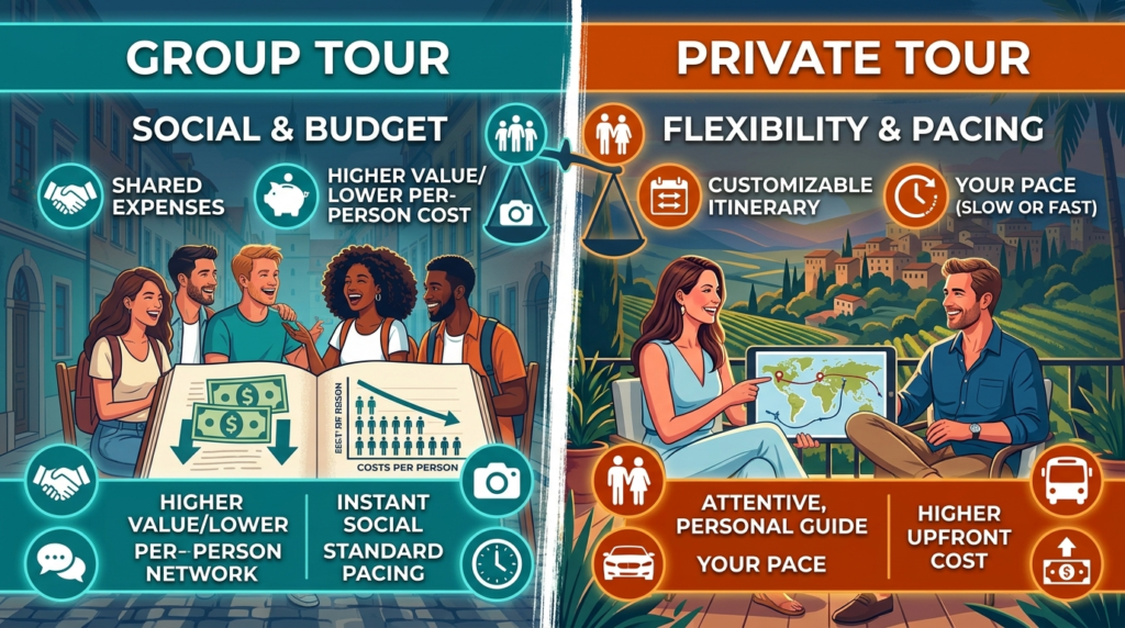Group Tour vs Private Tour: Which Should You Book?