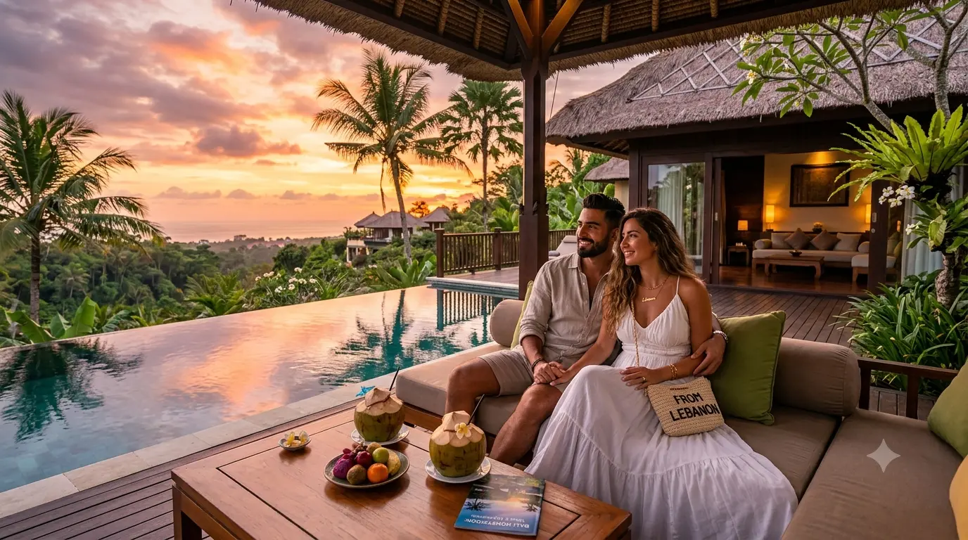 Bali Honeymoon From Lebanon: Villas & Experiences