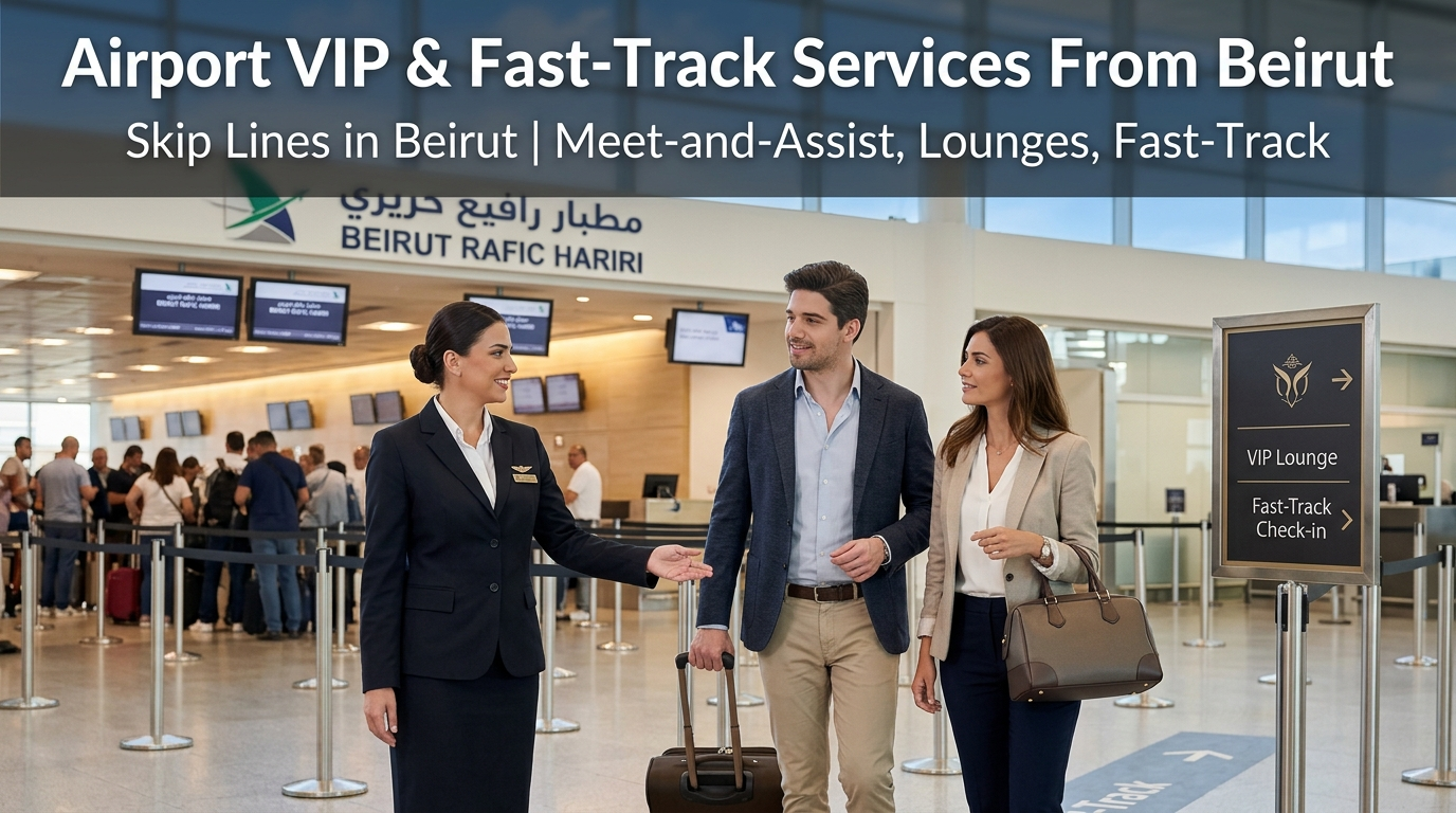 Airport VIP & Fast-Track Services From Beirut