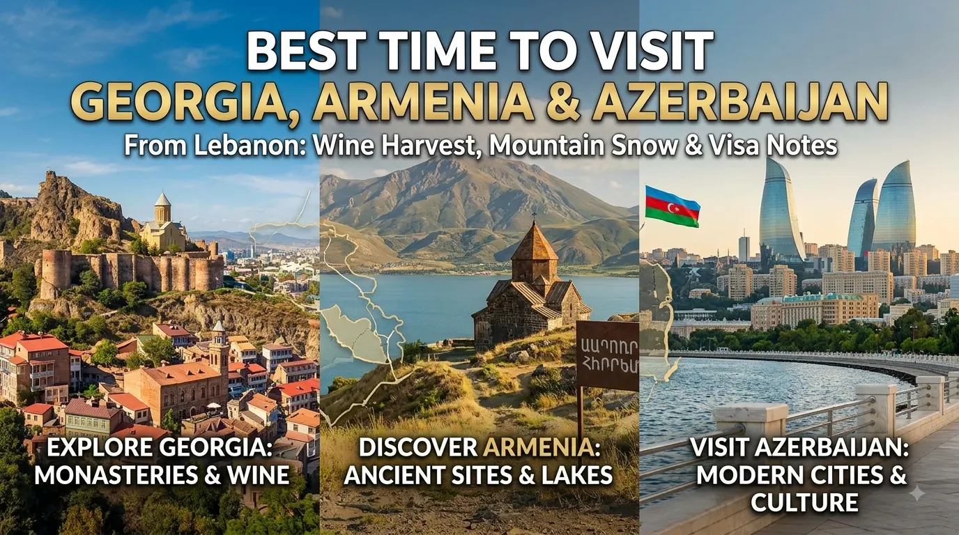 Best Time to Visit Georgia, Armenia & Azerbaijan