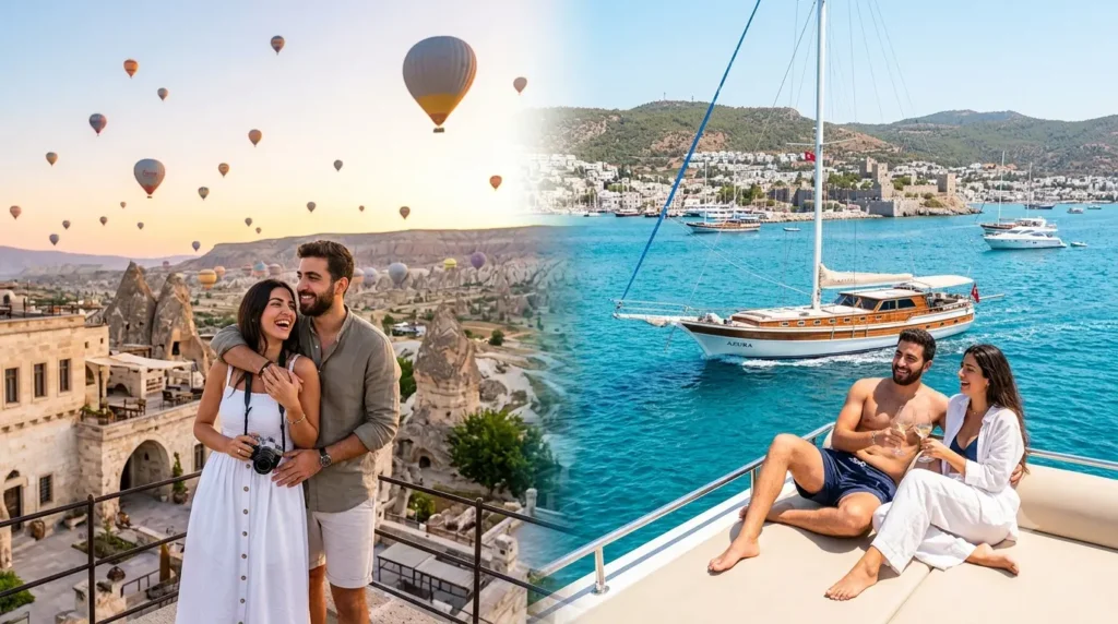 Turkey Honeymoon: Cappadocia Balloons & Bodrum Beaches