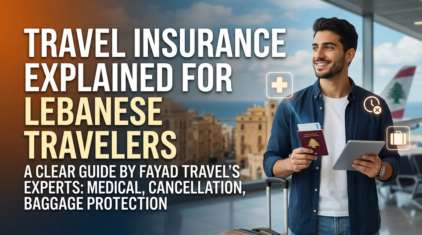 Travel Insurance Explained for Lebanese Travelers