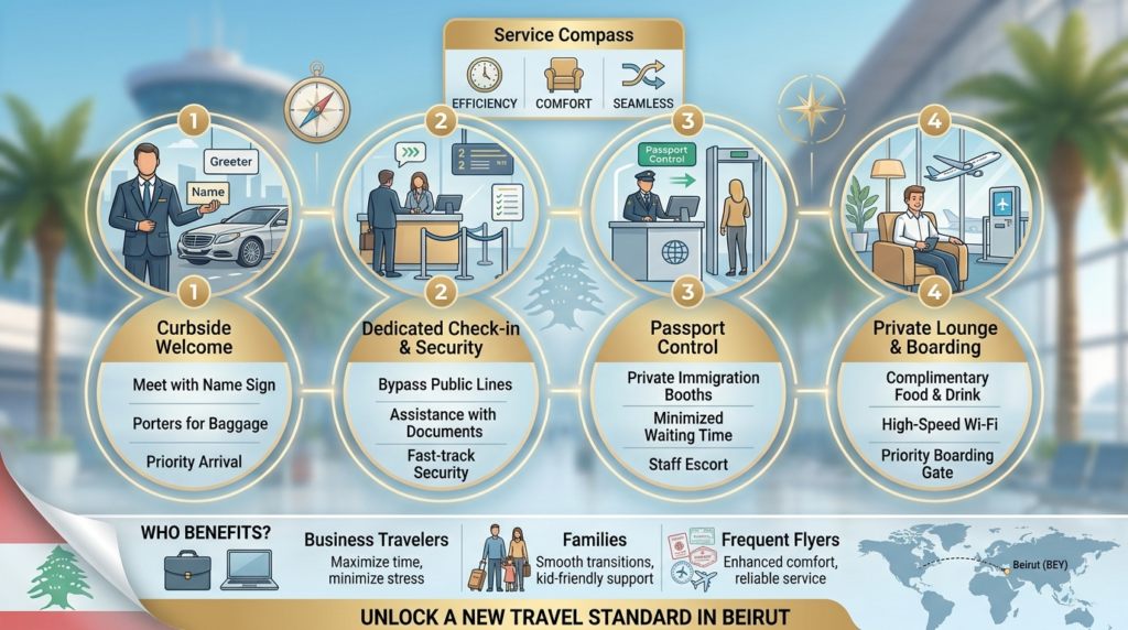 Airport VIP Meet and Assist Beirut: How It Works