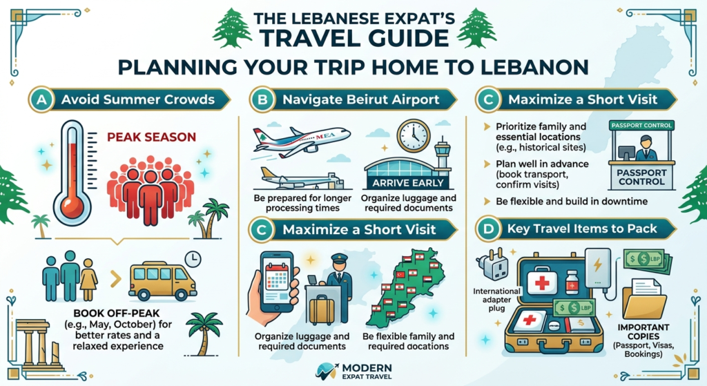 A Lebanese Expat's Guide to Planning a Trip Home