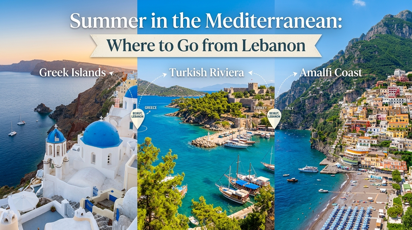 Summer in the Mediterranean: Where to Go from Lebanon