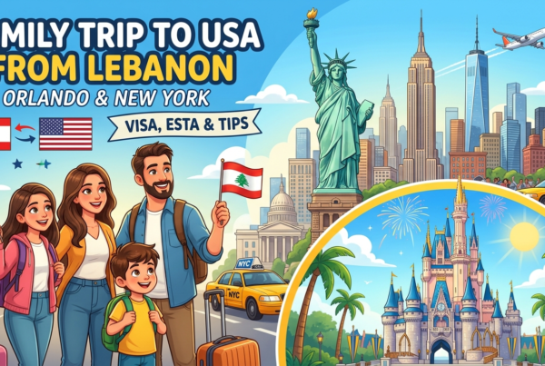 Family Trip to USA From Lebanon: Orlando & New York