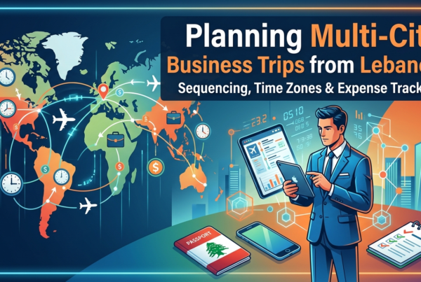 Planning Multi-City Business Trips from Lebanon