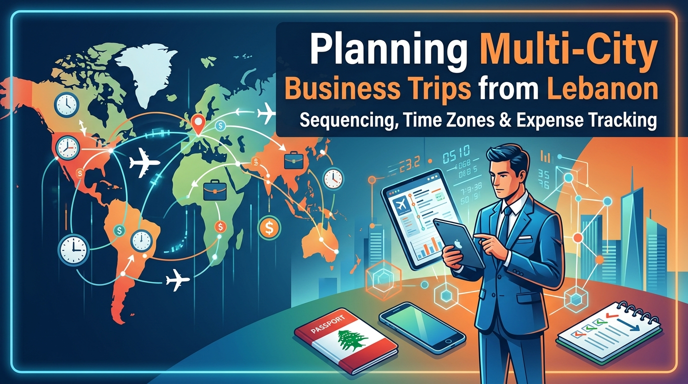 Planning Multi-City Business Trips from Lebanon