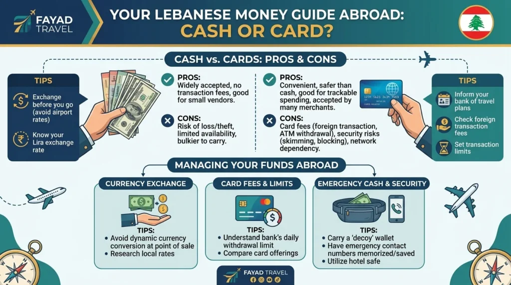 Money Guide for Lebanese Travelers Abroad