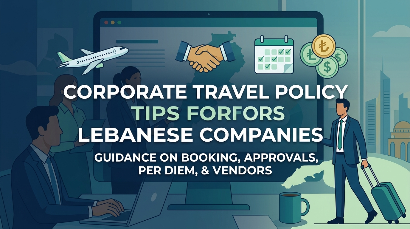 Corporate Travel Policy Tips for Lebanese Companies