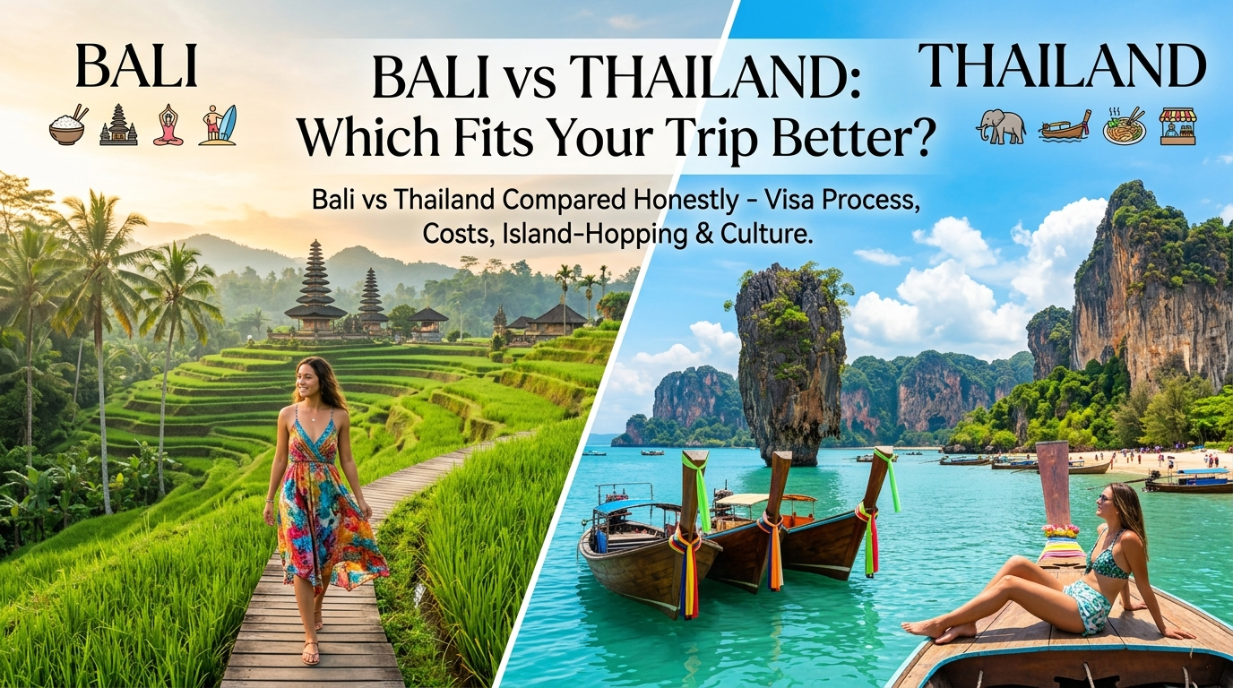 Bali vs Thailand: Which Fits Your Trip Better?