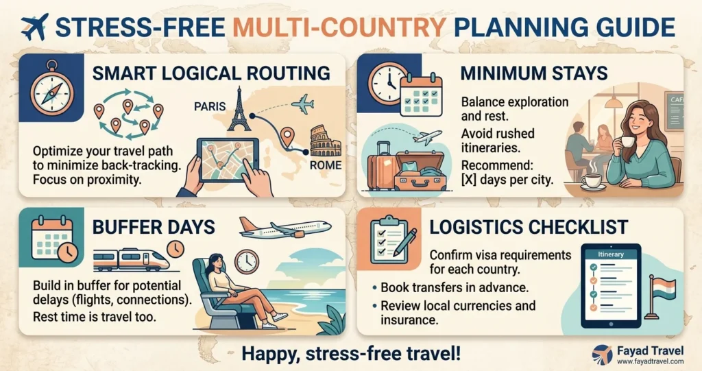 How to Plan a Multi-Country Itinerary Without Stress