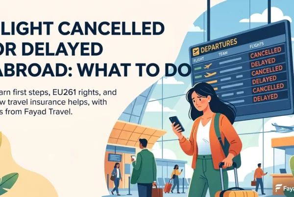 Flight Cancelled or Delayed Abroad: What to Do