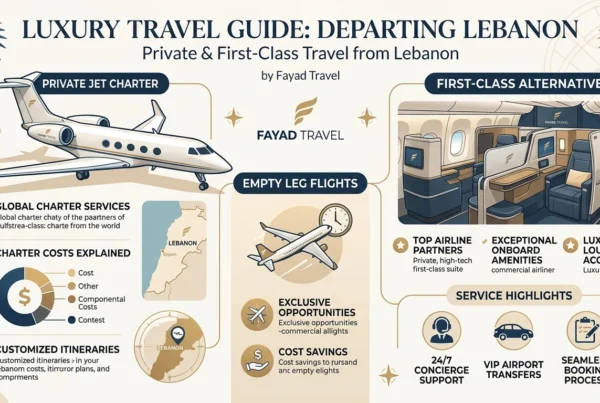 Private Jet and First-Class Travel from Lebanon