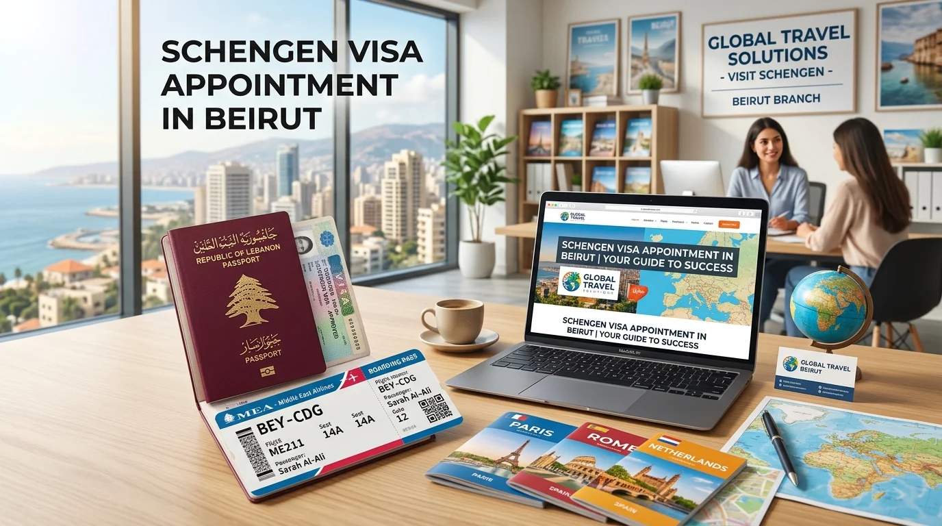 Schengen Visa Appointment in Beirut: How to Book