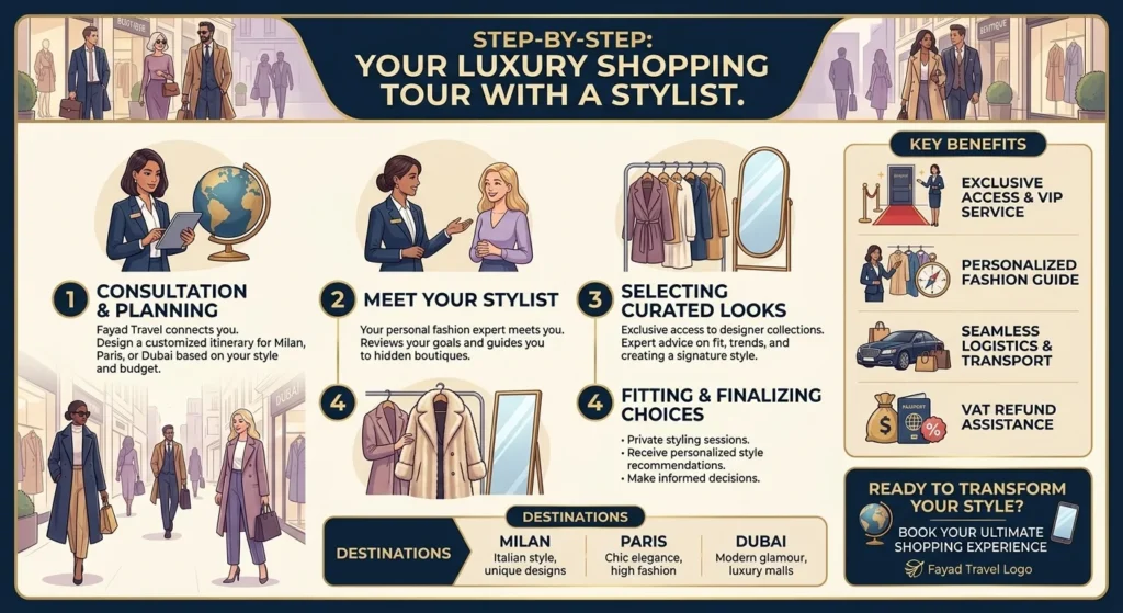 Luxury Shopping Tours with Personal Stylists